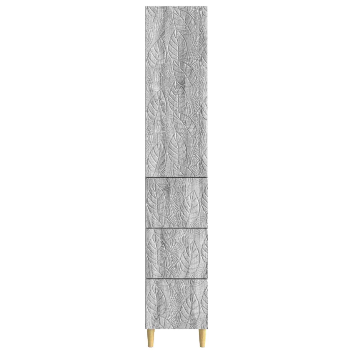 vidaXL Σέτ Ντουλαπιών 2 τμχ. 33 x 34,5 x 90 εκ Επεξεργασμένο Ξύλο