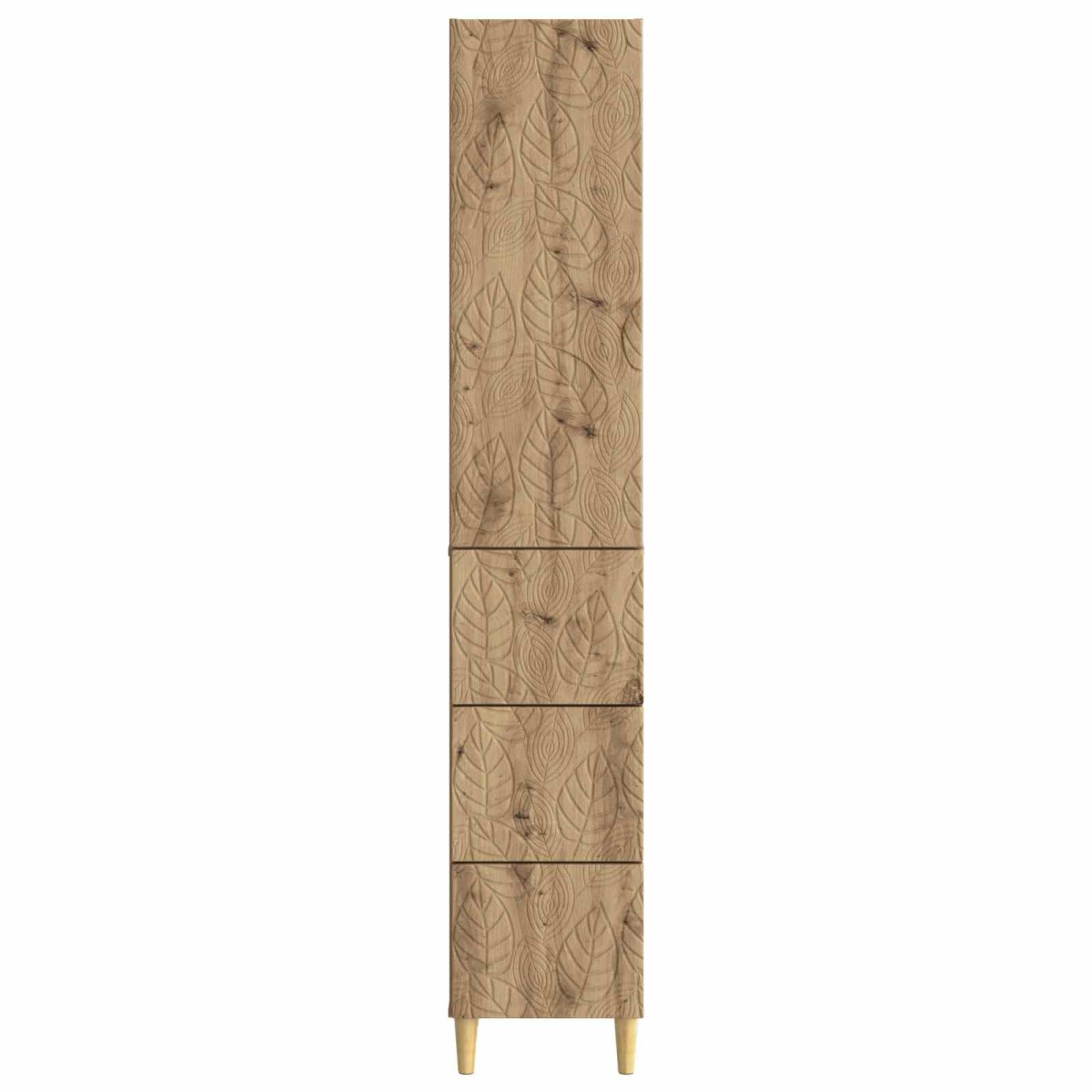 vidaXL Σέτ Ντουλαπιών 2 τμχ. 33 x 34,5 x 90 εκ Επεξεργασμένο Ξύλο