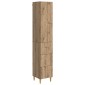 vidaXL Σέτ Ντουλαπιών 2 τμχ. 33 x 34,5 x 90 εκ Επεξεργασμένο Ξύλο