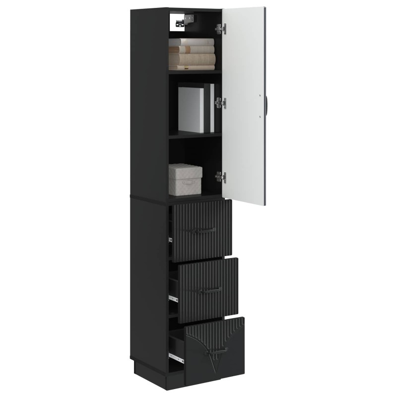 vidaXL Σέτ Ντουλαπιών 2 τμχ. 33 x 34,5 x 87 εκ. Επεξεργασμένο Ξύλο