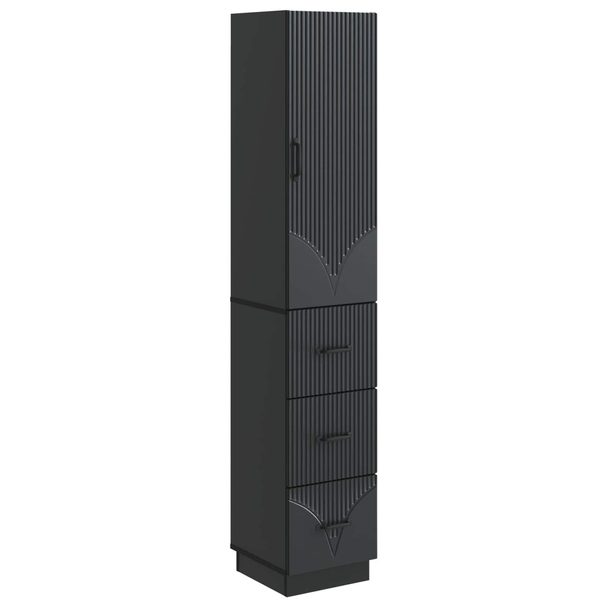 vidaXL Σέτ Ντουλαπιών 2 τμχ. 33 x 34,5 x 87 εκ. Επεξεργασμένο Ξύλο