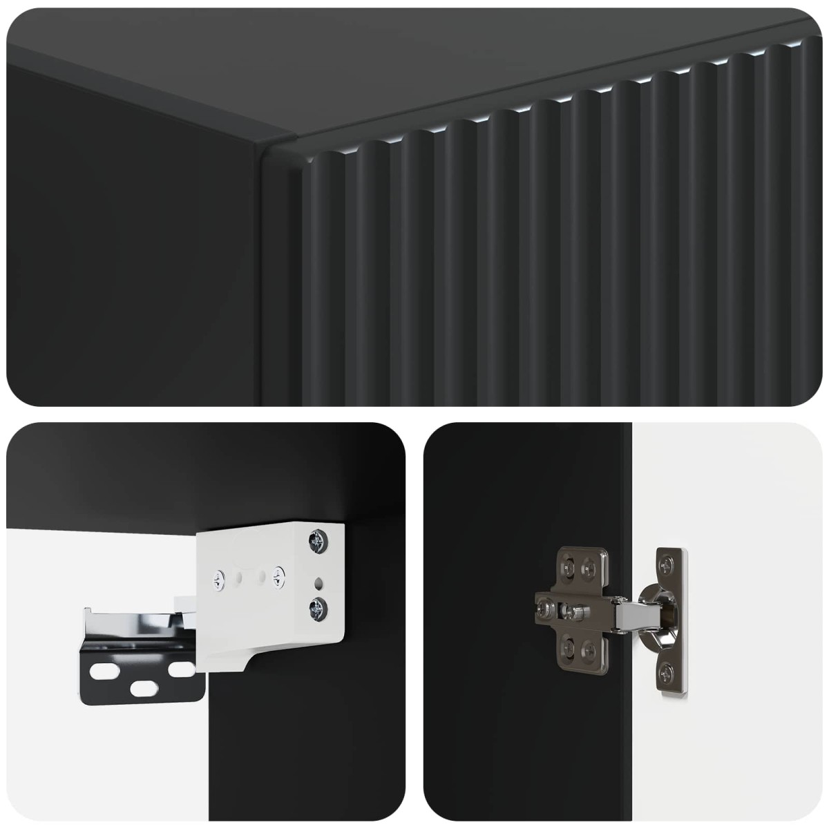 vidaXL Σέτ Ντουλαπιών 2 τμχ. 33 x 34,5 x 87 εκ. Επεξεργασμένο Ξύλο