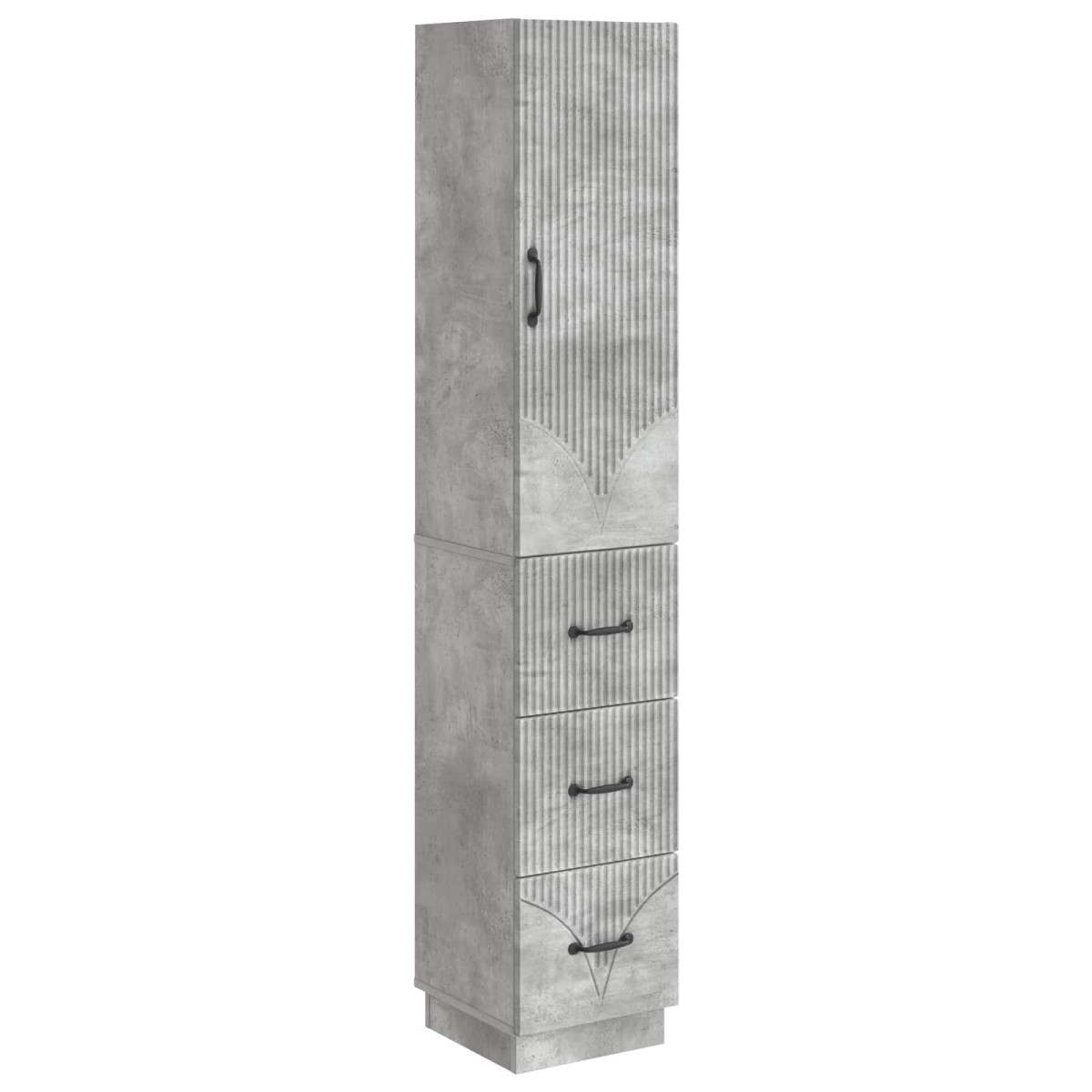 vidaXL Σέτ Ντουλαπιών 2 τμχ. 33 x 34,5 x 87 εκ. Επεξεργασμένο Ξύλο