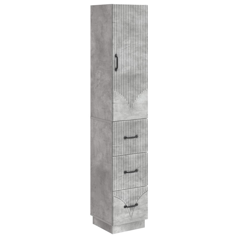 vidaXL Σέτ Ντουλαπιών 2 τμχ. 33 x 34,5 x 87 εκ. Επεξεργασμένο Ξύλο