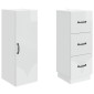 vidaXL Σέτ Ντουλαπιών 2 τμχ. 33 x 34,5 x 87 εκ. Επεξεργασμένο Ξύλο
