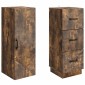 vidaXL Σέτ Ντουλαπιών 2 τμχ. 33 x 34,5 x 87 εκ. Επεξεργασμένο Ξύλο