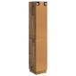 vidaXL Σέτ Ντουλαπιών 2 τμχ. 33 x 34,5 x 87 εκ. Επεξεργασμένο Ξύλο