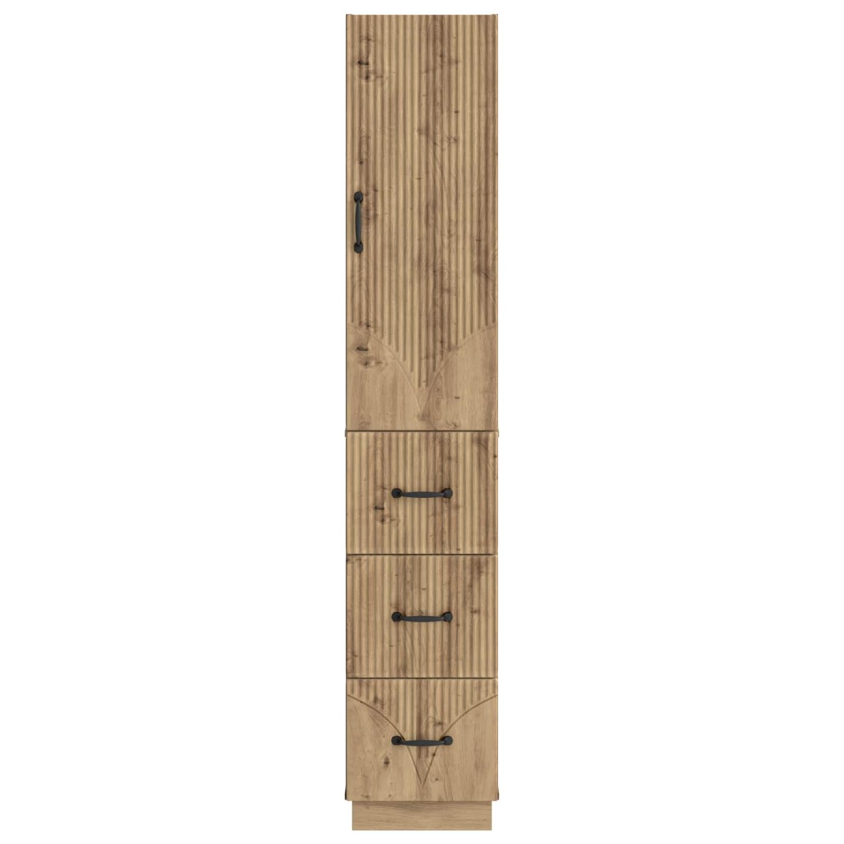 vidaXL Σέτ Ντουλαπιών 2 τμχ. 33 x 34,5 x 87 εκ. Επεξεργασμένο Ξύλο
