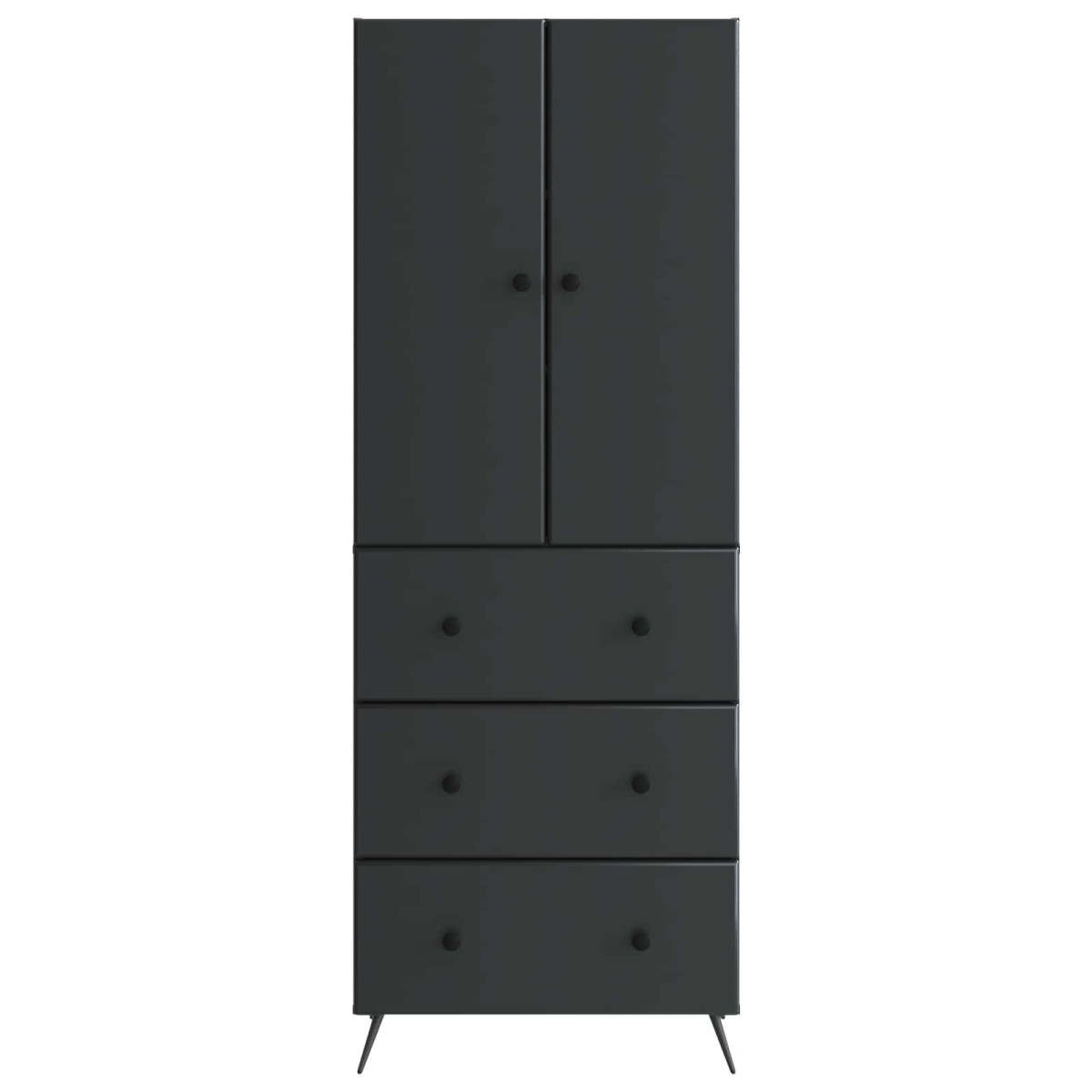 vidaXL Σέτ Ντουλαπιών 2 τμχ. 66 x 34,5 x 90 εκ Επεξεργασμένο Ξύλο