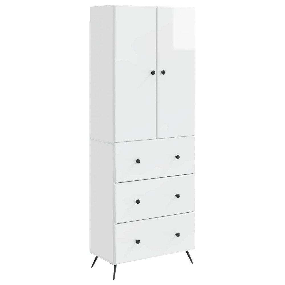 vidaXL Σέτ Ντουλαπιών 2 τμχ. 66 x 34,5 x 90 εκ Επεξεργασμένο Ξύλο