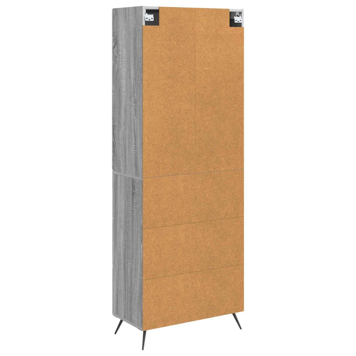 vidaXL Σέτ Ντουλαπιών 2 τμχ. 66 x 34,5 x 90 εκ Επεξεργασμένο Ξύλο