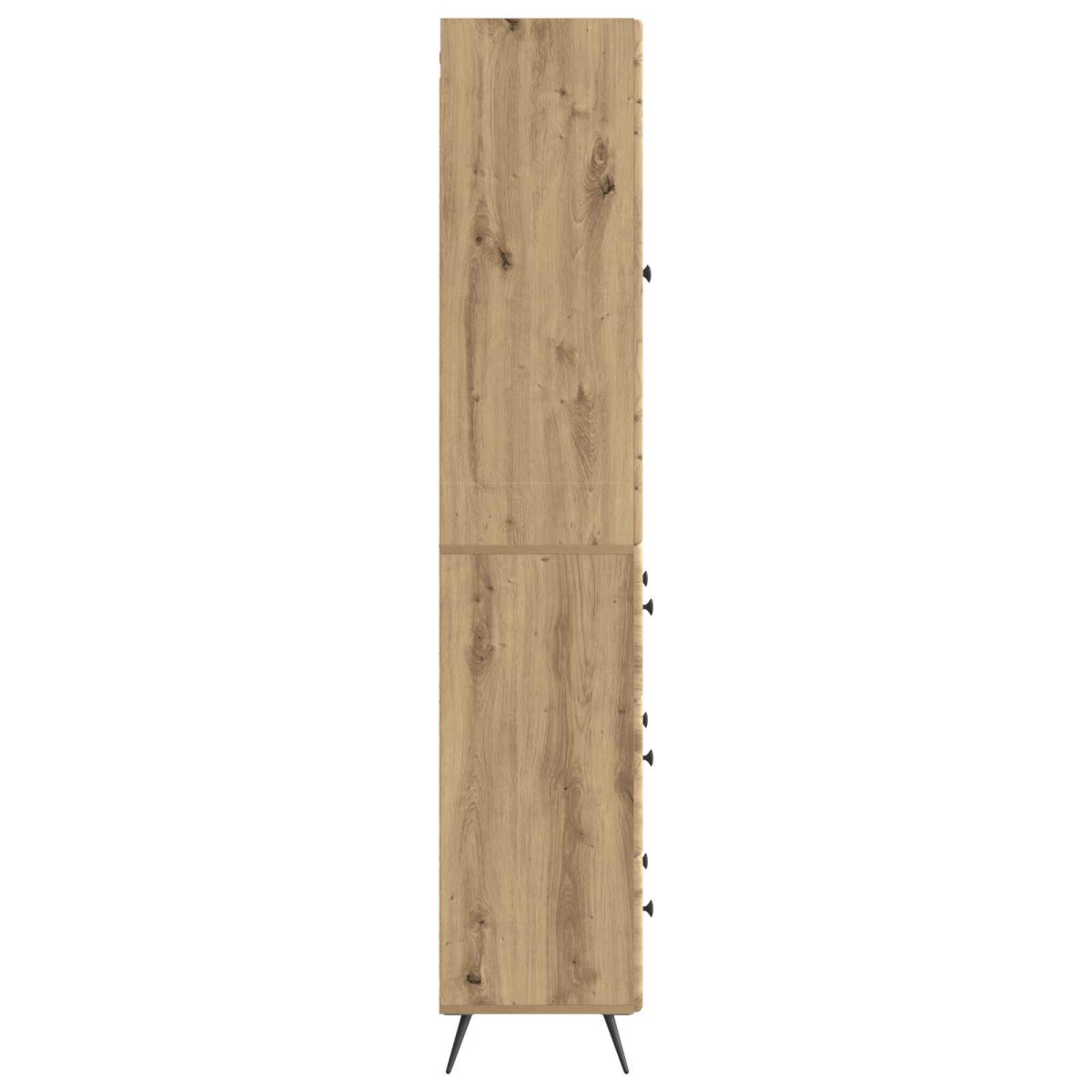 vidaXL Σέτ Ντουλαπιών 2 τμχ. 66 x 34,5 x 90 εκ Επεξεργασμένο Ξύλο