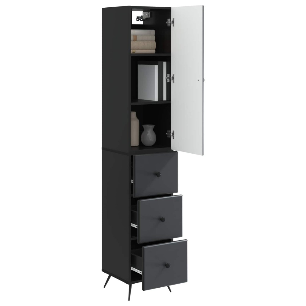 vidaXL Σέτ Ντουλαπιών 2 τμχ. 34,5 x 34,5 x 90 εκ. Επεξεργασμένο Ξύλο