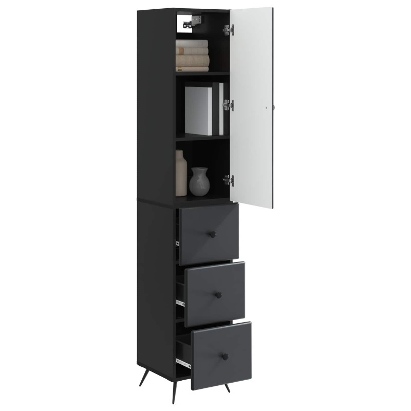 vidaXL Σέτ Ντουλαπιών 2 τμχ. 34,5 x 34,5 x 90 εκ. Επεξεργασμένο Ξύλο