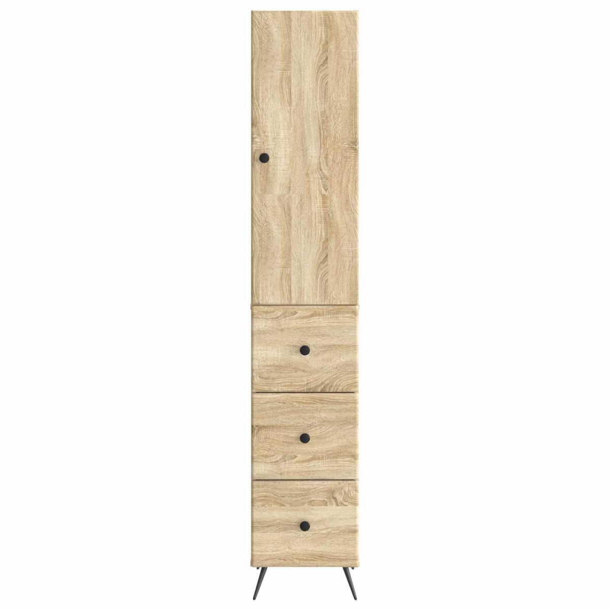 vidaXL Σέτ Ντουλαπιών 2 τμχ. 34,5 x 34,5 x 90 εκ. Επεξεργασμένο Ξύλο
