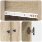 vidaXL Σέτ Ντουλαπιών 2 τμχ. 34,5 x 34,5 x 90 εκ. Επεξεργασμένο Ξύλο