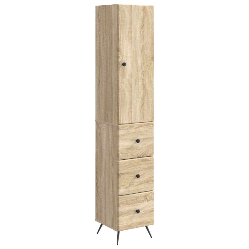 vidaXL Σέτ Ντουλαπιών 2 τμχ. 34,5 x 34,5 x 90 εκ. Επεξεργασμένο Ξύλο