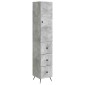 vidaXL Σέτ Ντουλαπιών 2 τμχ. 34,5 x 34,5 x 90 εκ. Επεξεργασμένο Ξύλο