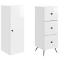 vidaXL Σέτ Ντουλαπιών 2 τμχ. 34,5 x 34,5 x 90 εκ. Επεξεργασμένο Ξύλο