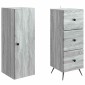 vidaXL Σέτ Ντουλαπιών 2 τμχ. 34,5 x 34,5 x 90 εκ. Επεξεργασμένο Ξύλο