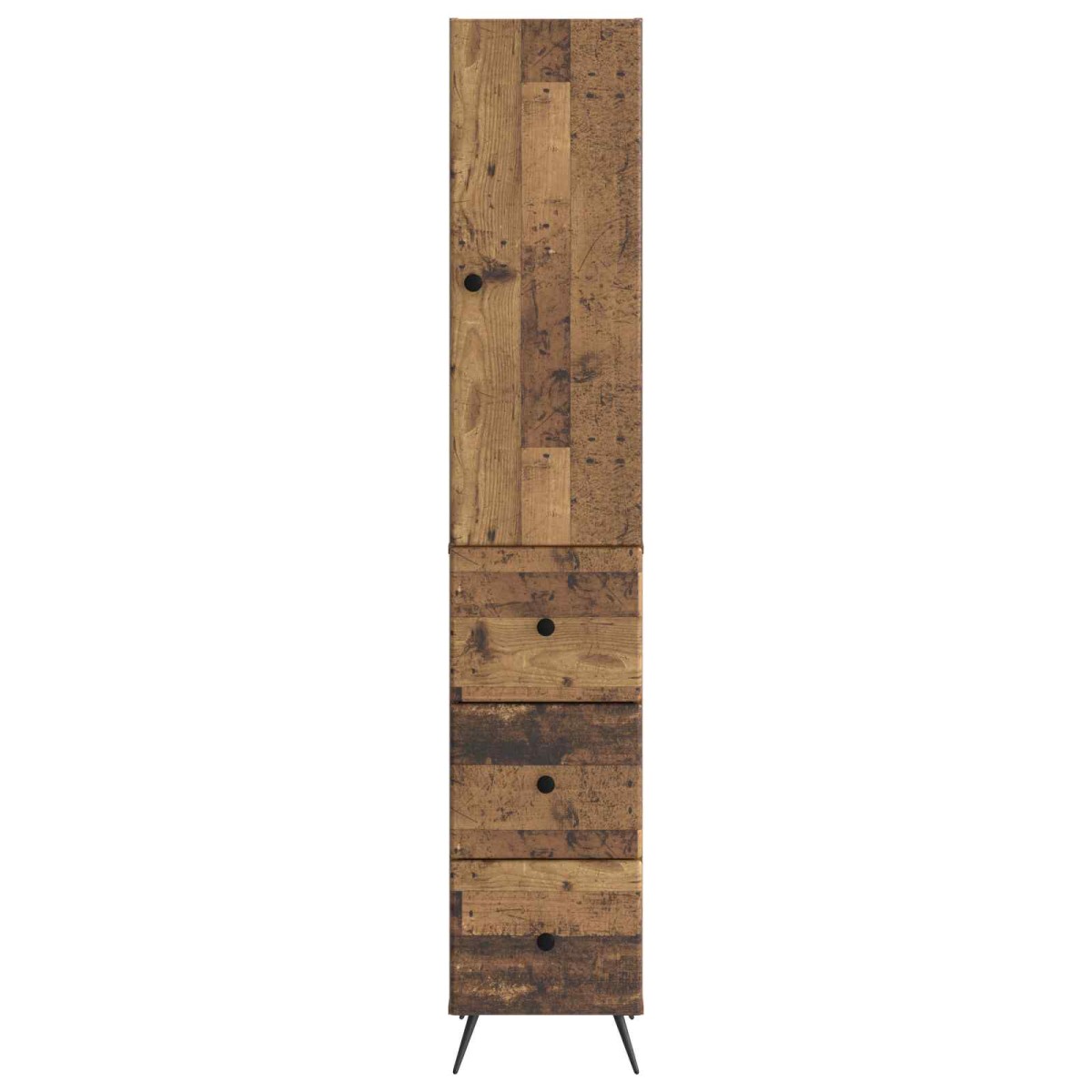 vidaXL Σέτ Ντουλαπιών 2 τμχ. 34,5 x 34,5 x 90 εκ. Επεξεργασμένο Ξύλο