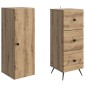 vidaXL Σέτ Ντουλαπιών 2 τμχ. 34,5 x 34,5 x 90 εκ. Επεξεργασμένο Ξύλο