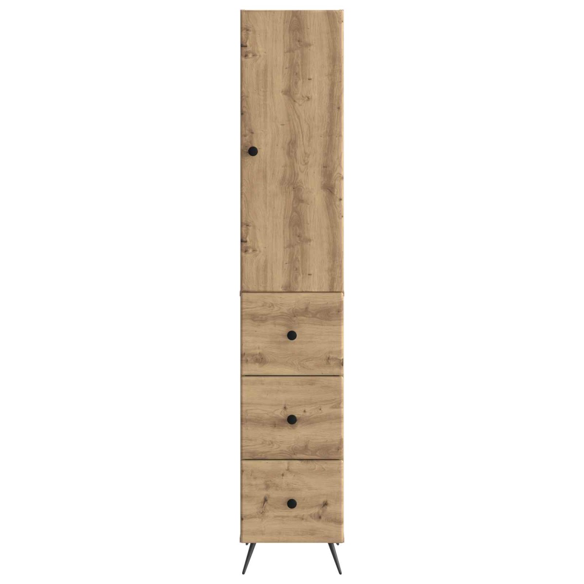 vidaXL Σέτ Ντουλαπιών 2 τμχ. 34,5 x 34,5 x 90 εκ. Επεξεργασμένο Ξύλο