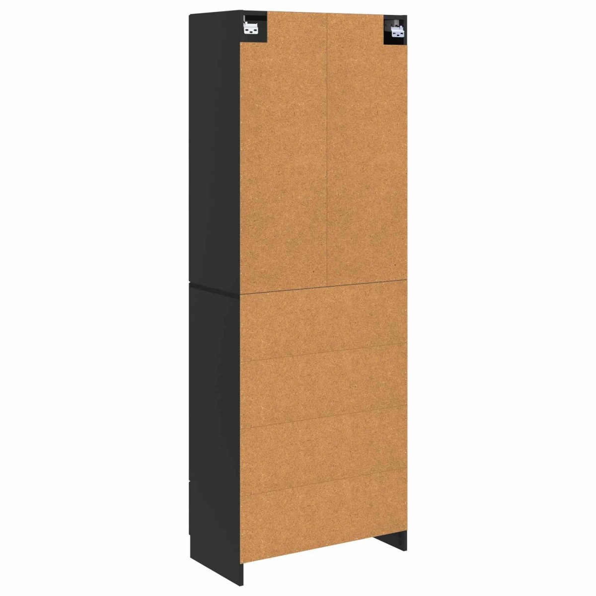 vidaXL Σέτ Ντουλαπιών 2 τμχ. 66 x 34,5 x 87 εκ. Επεξεργασμένο Ξύλο