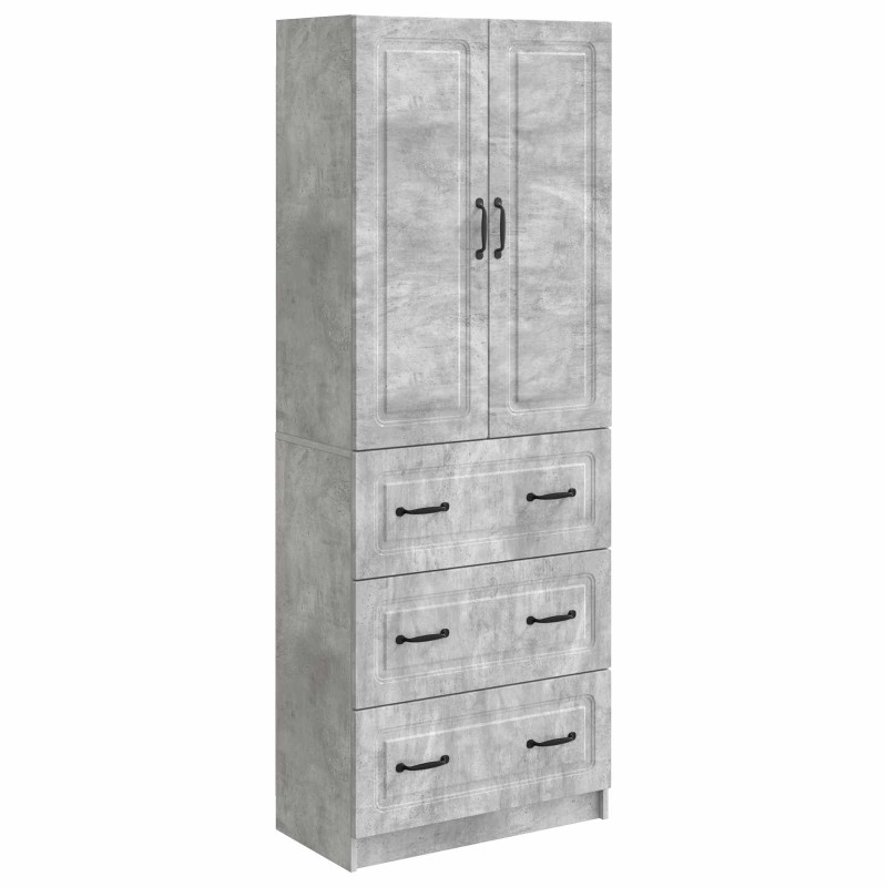 vidaXL Σέτ Ντουλαπιών 2 τμχ. 66 x 34,5 x 87 εκ. Επεξεργασμένο Ξύλο