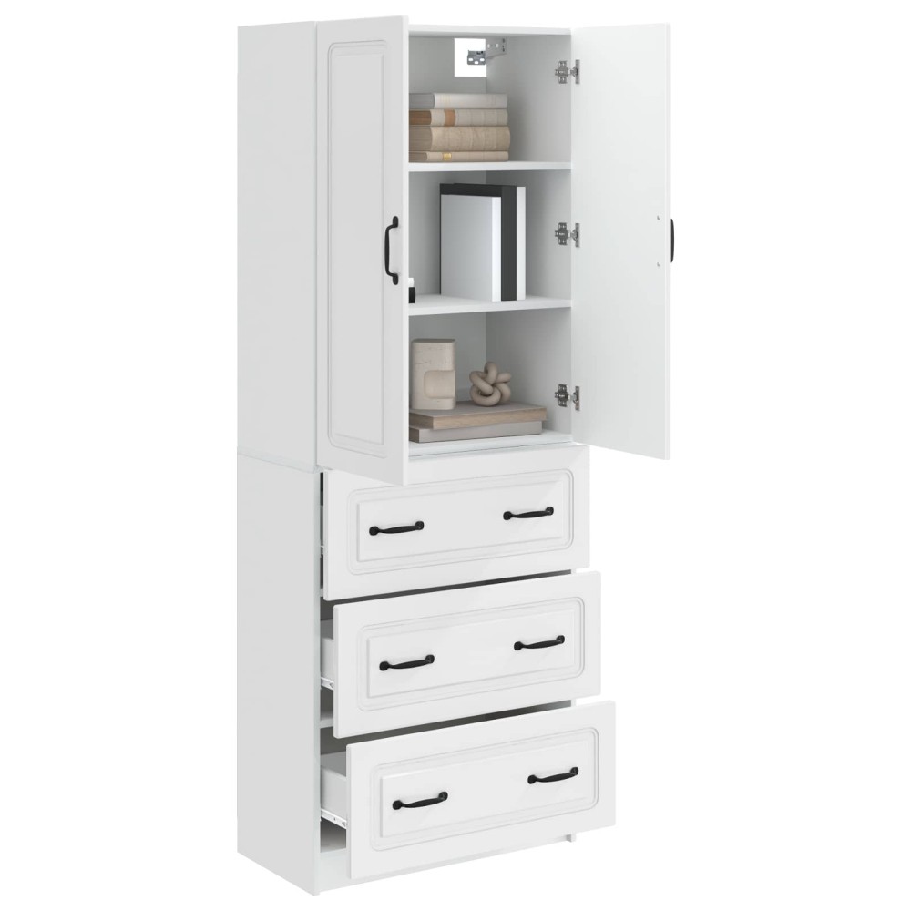 vidaXL Σέτ Ντουλαπιών 2 τμχ. 66 x 34,5 x 87 εκ. Επεξεργασμένο Ξύλο