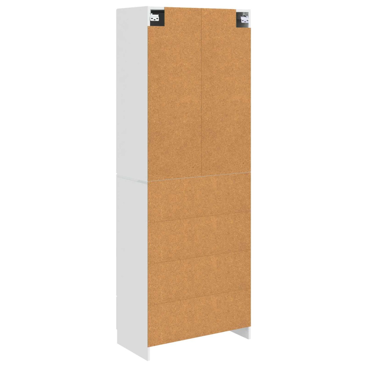 vidaXL Σέτ Ντουλαπιών 2 τμχ. 66 x 34,5 x 87 εκ. Επεξεργασμένο Ξύλο