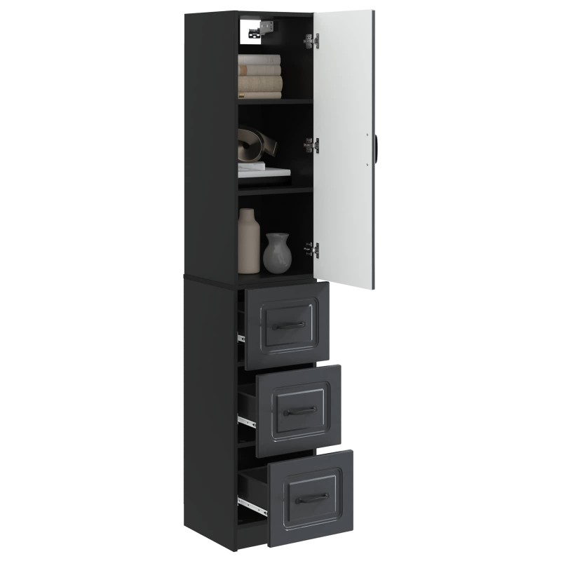 vidaXL Σέτ Ντουλαπιών 2 τμχ. 33 x 34,5 x 87 εκ. Επεξεργασμένο Ξύλο