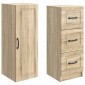 vidaXL Σέτ Ντουλαπιών 2 τμχ. 33 x 34,5 x 87 εκ. Επεξεργασμένο Ξύλο