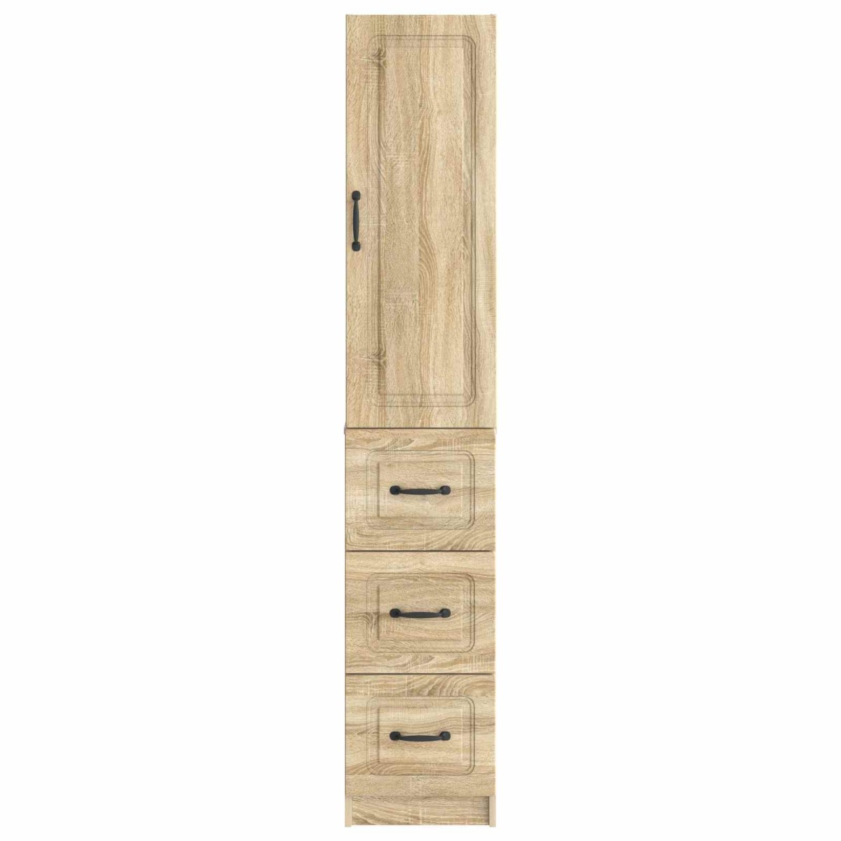 vidaXL Σέτ Ντουλαπιών 2 τμχ. 33 x 34,5 x 87 εκ. Επεξεργασμένο Ξύλο