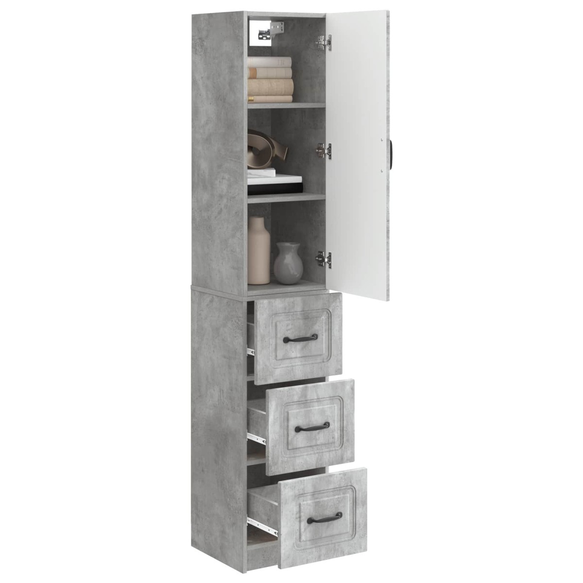 vidaXL Σέτ Ντουλαπιών 2 τμχ. 33 x 34,5 x 87 εκ. Επεξεργασμένο Ξύλο