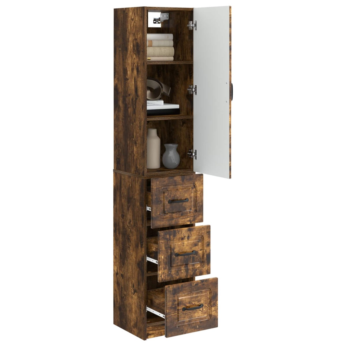 vidaXL Σέτ Ντουλαπιών 2 τμχ. 33 x 34,5 x 87 εκ. Επεξεργασμένο Ξύλο
