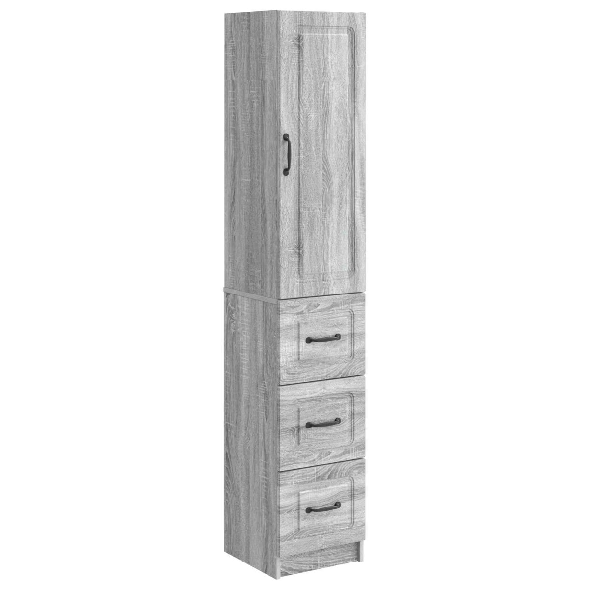 vidaXL Σέτ Ντουλαπιών 2 τμχ. 33 x 34,5 x 87 εκ. Επεξεργασμένο Ξύλο