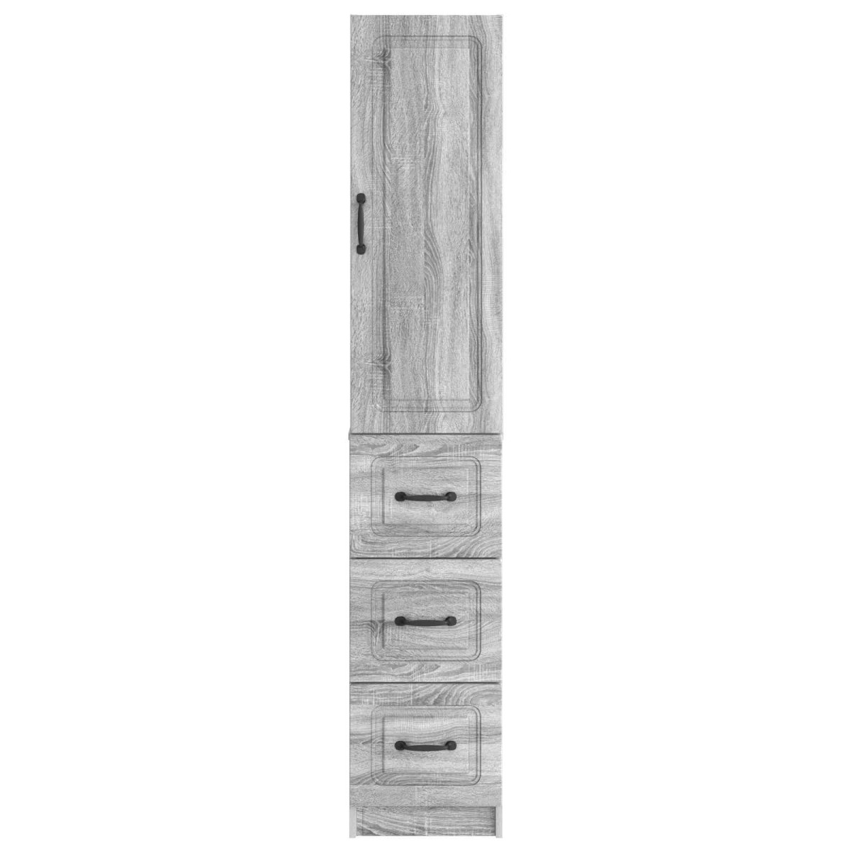 vidaXL Σέτ Ντουλαπιών 2 τμχ. 33 x 34,5 x 87 εκ. Επεξεργασμένο Ξύλο