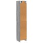 vidaXL Σέτ Ντουλαπιών 2 τμχ. 33 x 34,5 x 87 εκ. Επεξεργασμένο Ξύλο