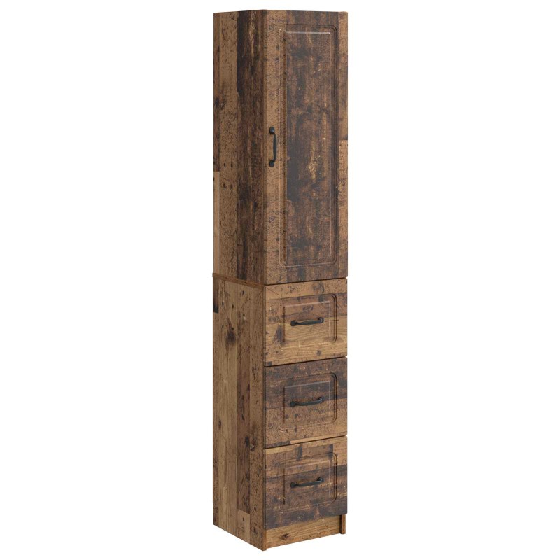 vidaXL Σέτ Ντουλαπιών 2 τμχ. 33 x 34,5 x 87 εκ. Επεξεργασμένο Ξύλο