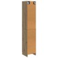 vidaXL Σέτ Ντουλαπιών 2 τμχ. 33 x 34,5 x 87 εκ. Επεξεργασμένο Ξύλο
