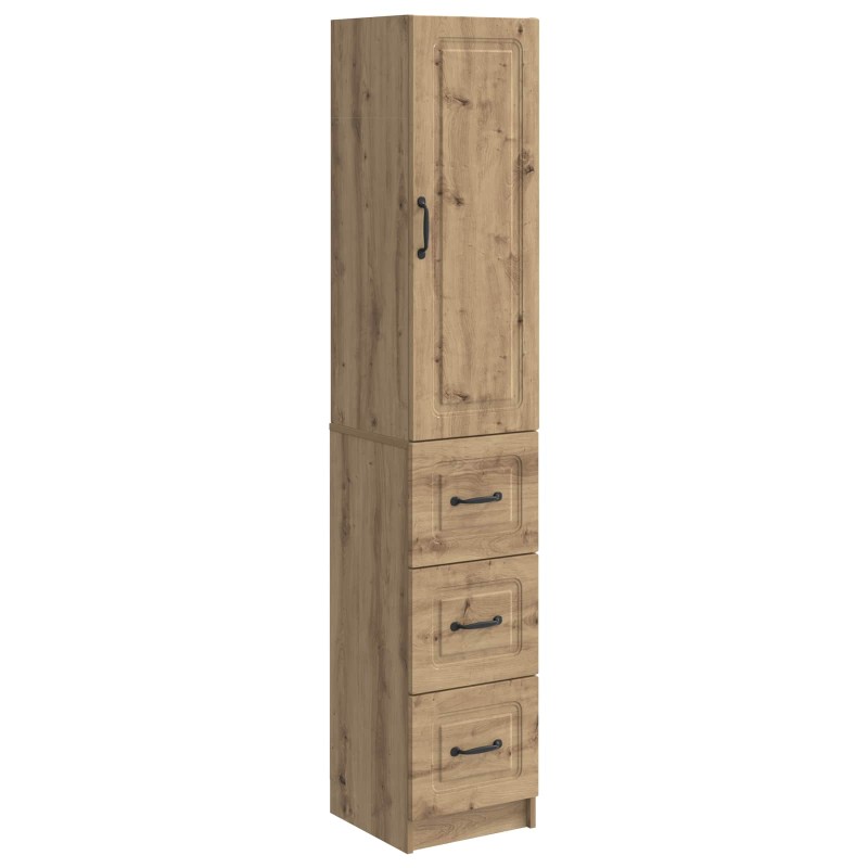 vidaXL Σέτ Ντουλαπιών 2 τμχ. 33 x 34,5 x 87 εκ. Επεξεργασμένο Ξύλο