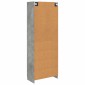 vidaXL Σέτ Ντουλαπιών 2 τμχ. Γκρι Σκυροδέματος Επεξεργασμένο Ξύλο