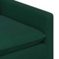vidaXL Σετ Καναπέ 2 τμχ. Σκούρο πράσινο Βελούδο