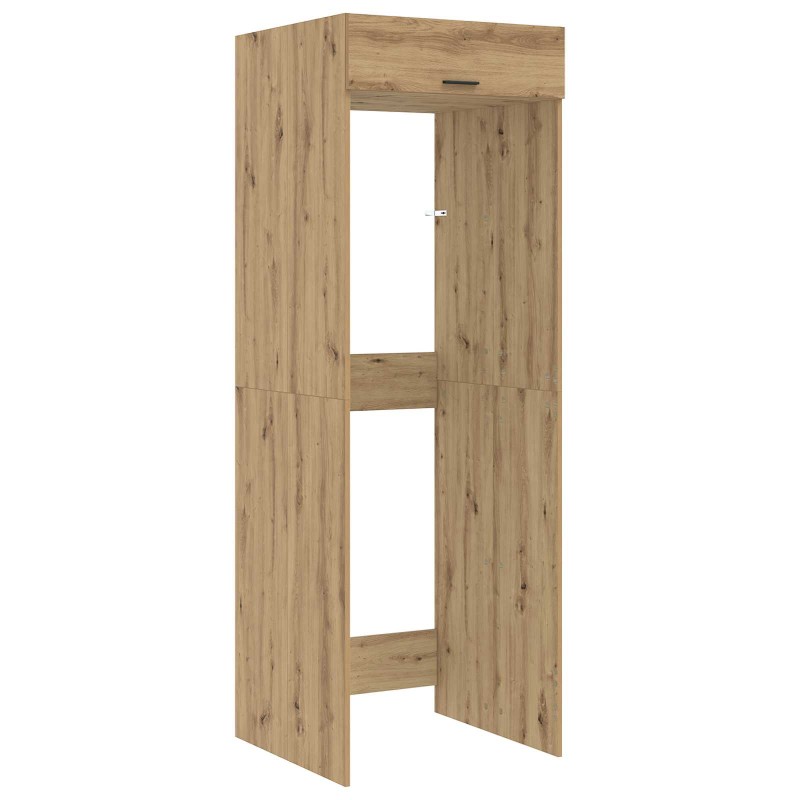 vidaXL Ντουλάπα Πλυντηρίου με πόρτα Artisan Oak 67,5 x 68 x 200 εκ