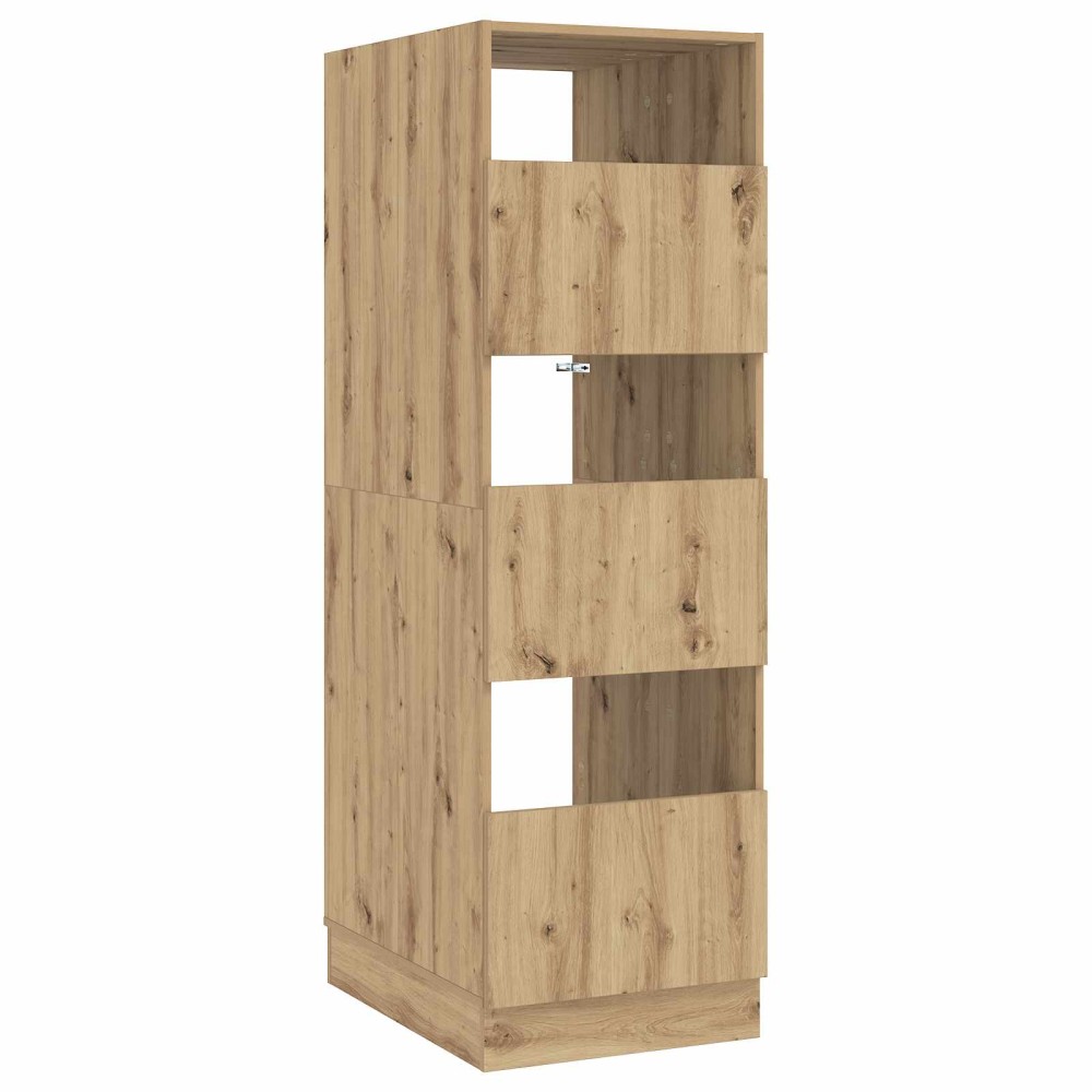 vidaXL Ντουλάπα Πλυσταριού με αποθήκευση Artisan Oak 50 x 68 x 162 εκ
