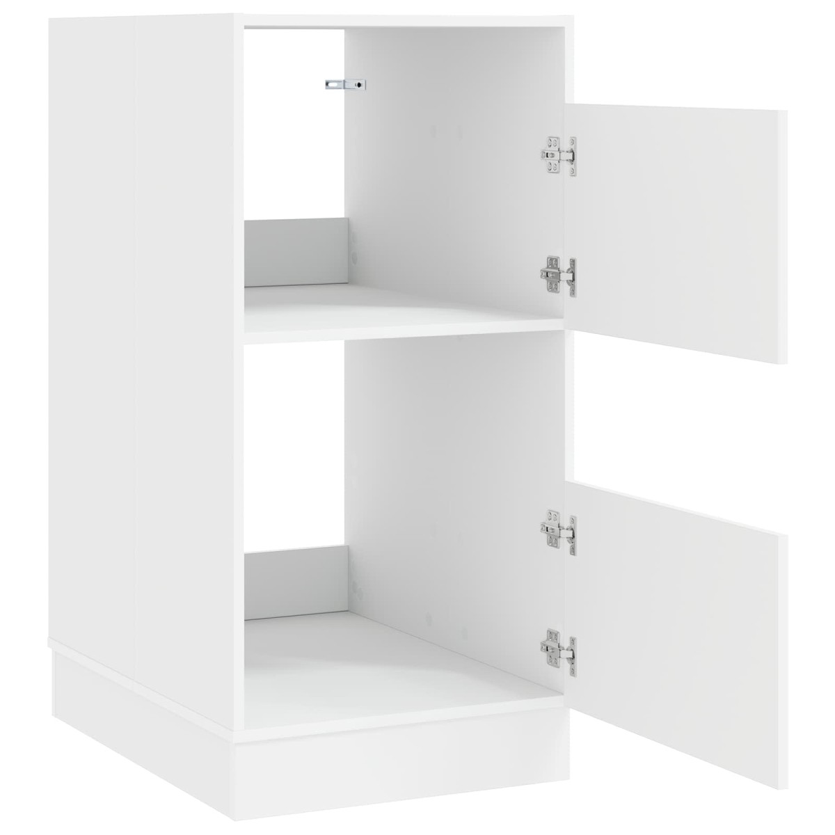 vidaXL Ντουλάπα Πλυσταριού Λευκό 50 x 68 x 102 εκ Επεξεργασμένο ξύλο
