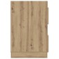 vidaXL Ντουλάπα Πλυσταριού με αποθήκευση Artisan Oak 50 x 68 x 102 εκ