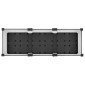 vidaXL Κήπος Γλαστράκι με Ροδάκια Λευκό 120 x 40 x 33 cm PP