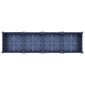 vidaXL Κήπος Γλαστράκι με Ροδάκια Μπλε Γκρι 160 x 40 x 33 cm PP